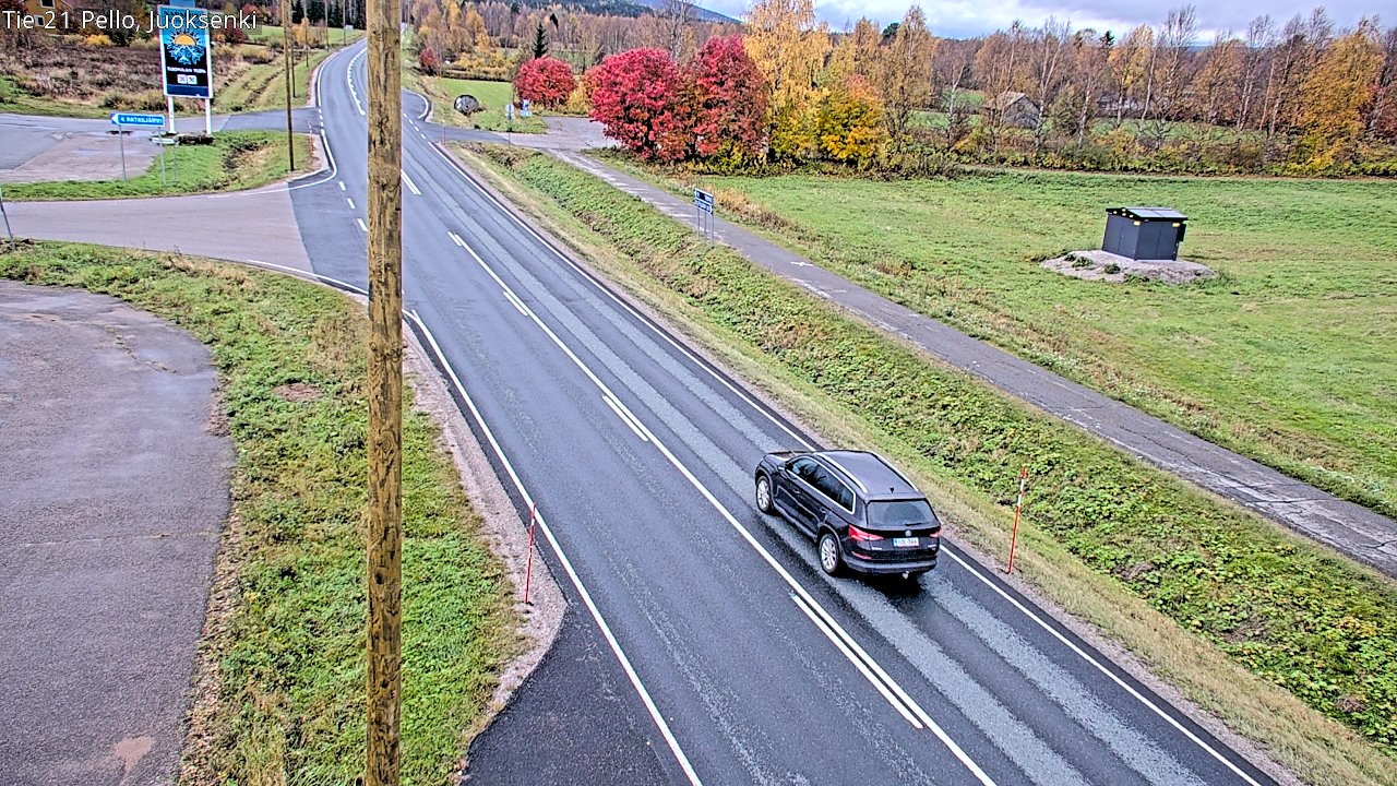 Kelikamerat Kuva Tie 21 Pello Juoksenki, Pello, Lappi
