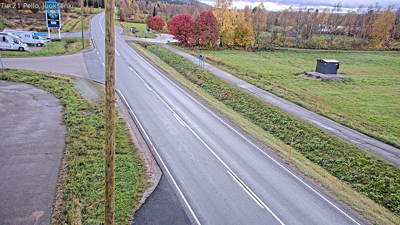 Kelikamerat Kuva Tie 21 Pello Juoksenki, Pello, Lappi