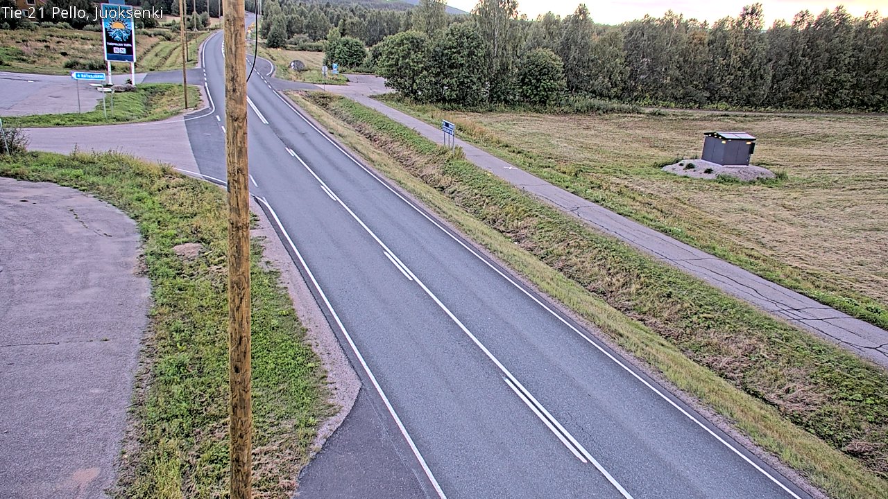 Kelikamerat Kuva Tie 21 Pello Juoksenki, Pello, Lappi