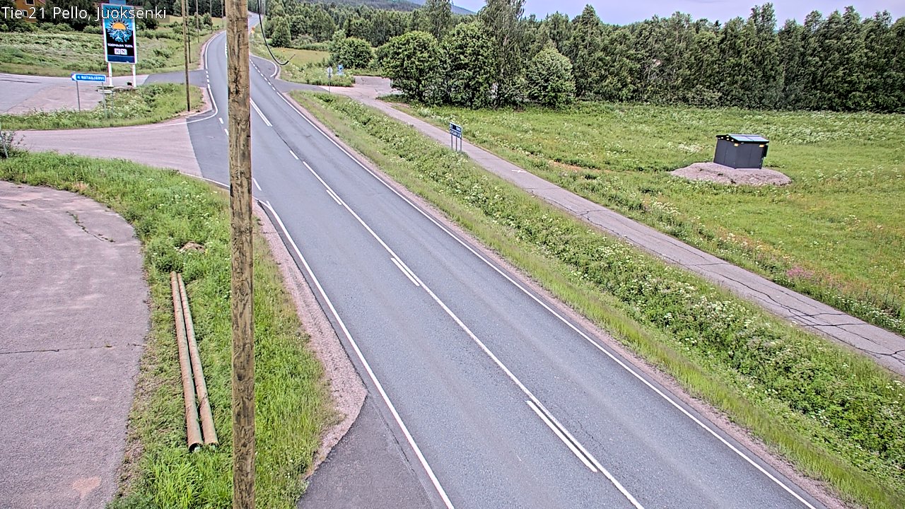 Kelikamerat Kuva Tie 21 Pello Juoksenki, Pello, Lappi