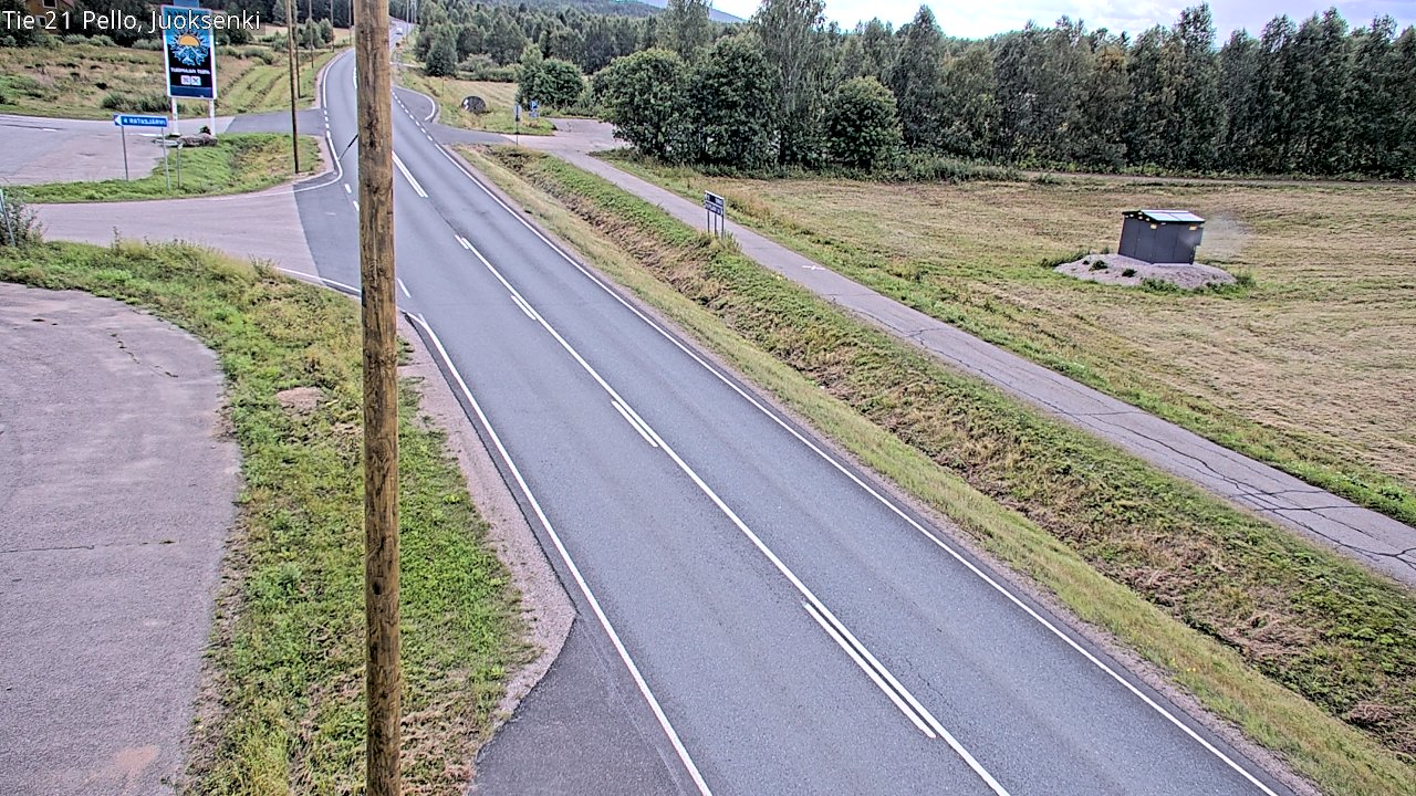 Kelikamerat Kuva Tie 21 Pello Juoksenki, Pello, Lappi