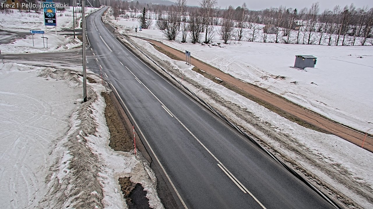 Kelikamerat Kuva Tie 21 Pello Juoksenki, Pello, Lappi