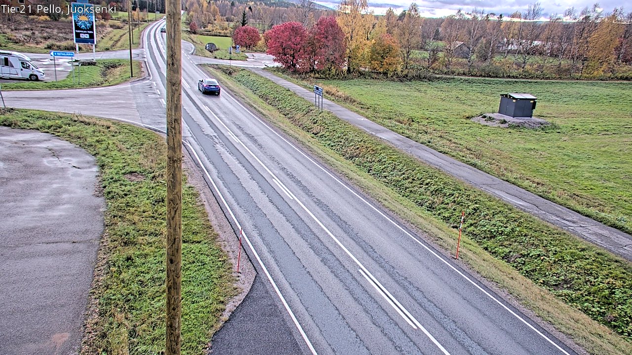 Kelikamerat Kuva Tie 21 Pello Juoksenki, Pello, Lappi