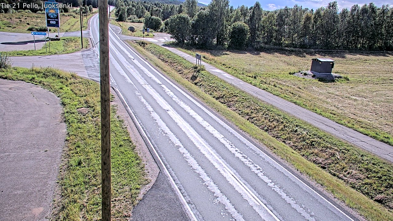 Kelikamerat Kuva Tie 21 Pello Juoksenki, Pello, Lappi