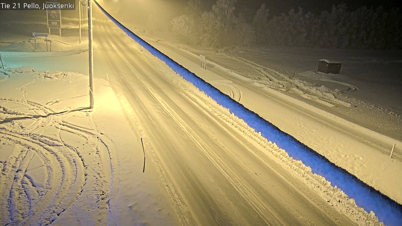 Kelikamerat Kuva Tie 21 Pello Juoksenki, Pello, Lappi