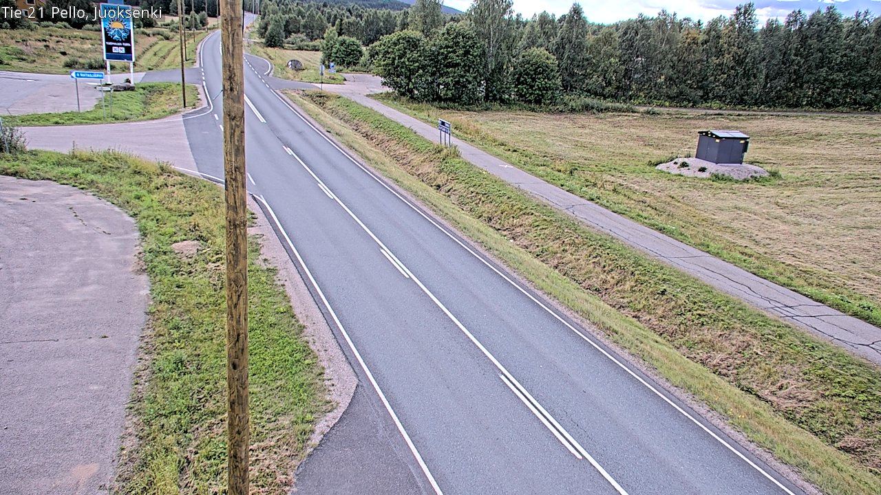 Kelikamerat Kuva Tie 21 Pello Juoksenki, Pello, Lappi