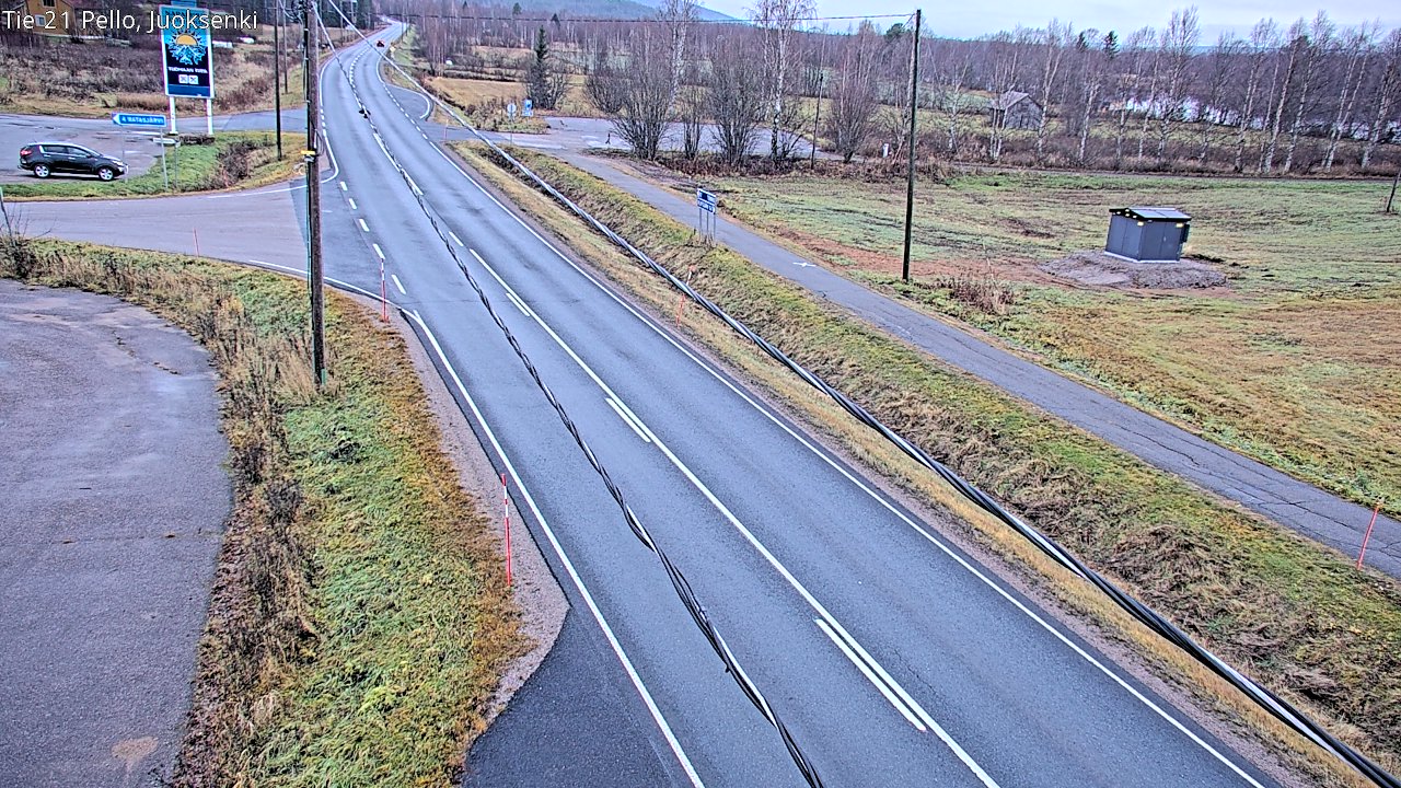 Kelikamerat Kuva Tie 21 Pello Juoksenki, Pello, Lappi