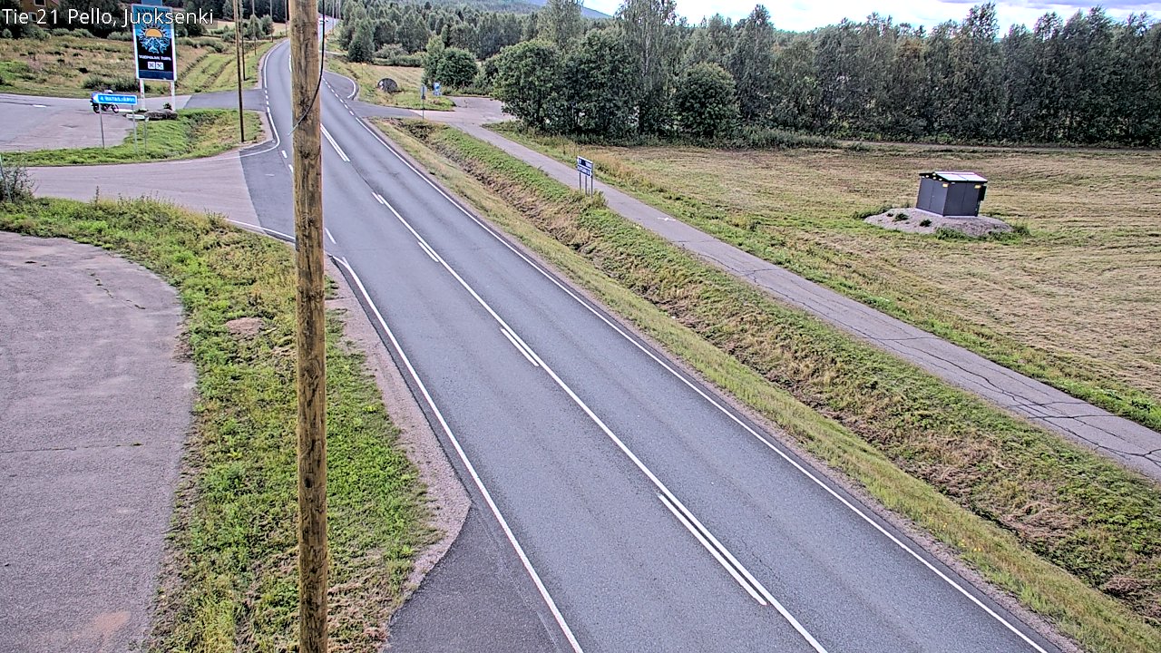 Kelikamerat Kuva Tie 21 Pello Juoksenki, Pello, Lappi