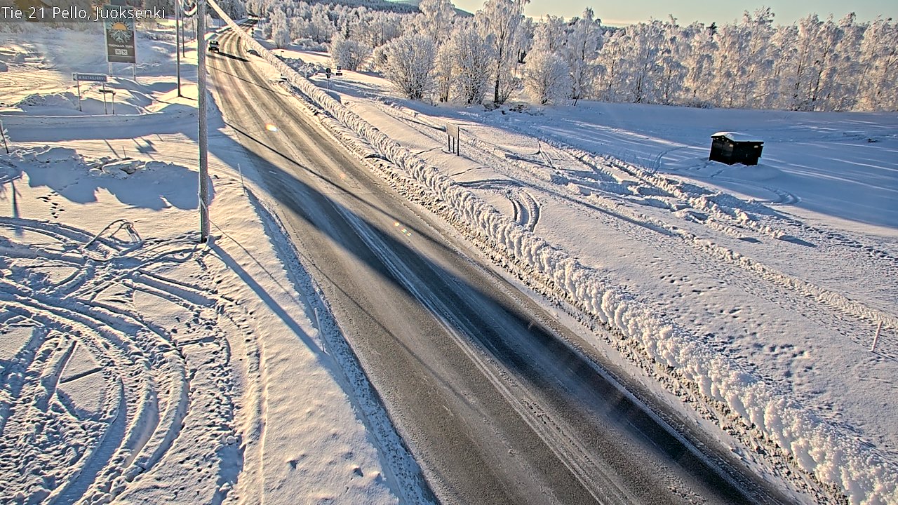 Kelikamerat Kuva Tie 21 Pello Juoksenki, Pello, Lappi