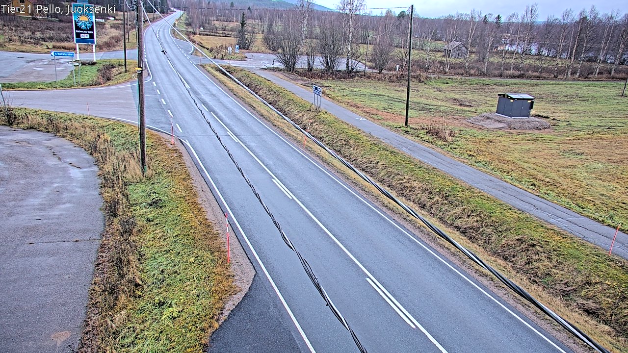 Kelikamerat Kuva Tie 21 Pello Juoksenki, Pello, Lappi