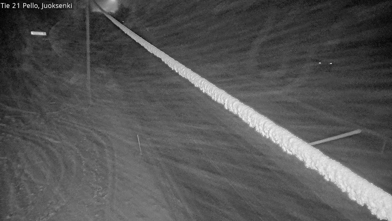 Kelikamerat Kuva Tie 21 Pello Juoksenki, Pello, Lappi