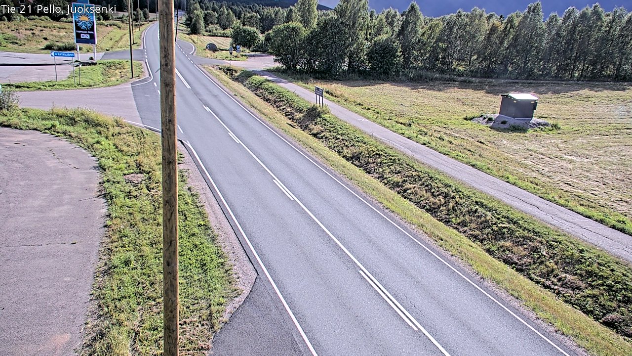 Kelikamerat Kuva Tie 21 Pello Juoksenki, Pello, Lappi