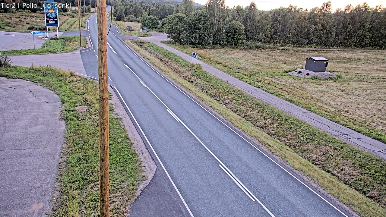 Kelikamerat Kuva Tie 21 Pello Juoksenki, Pello, Lappi