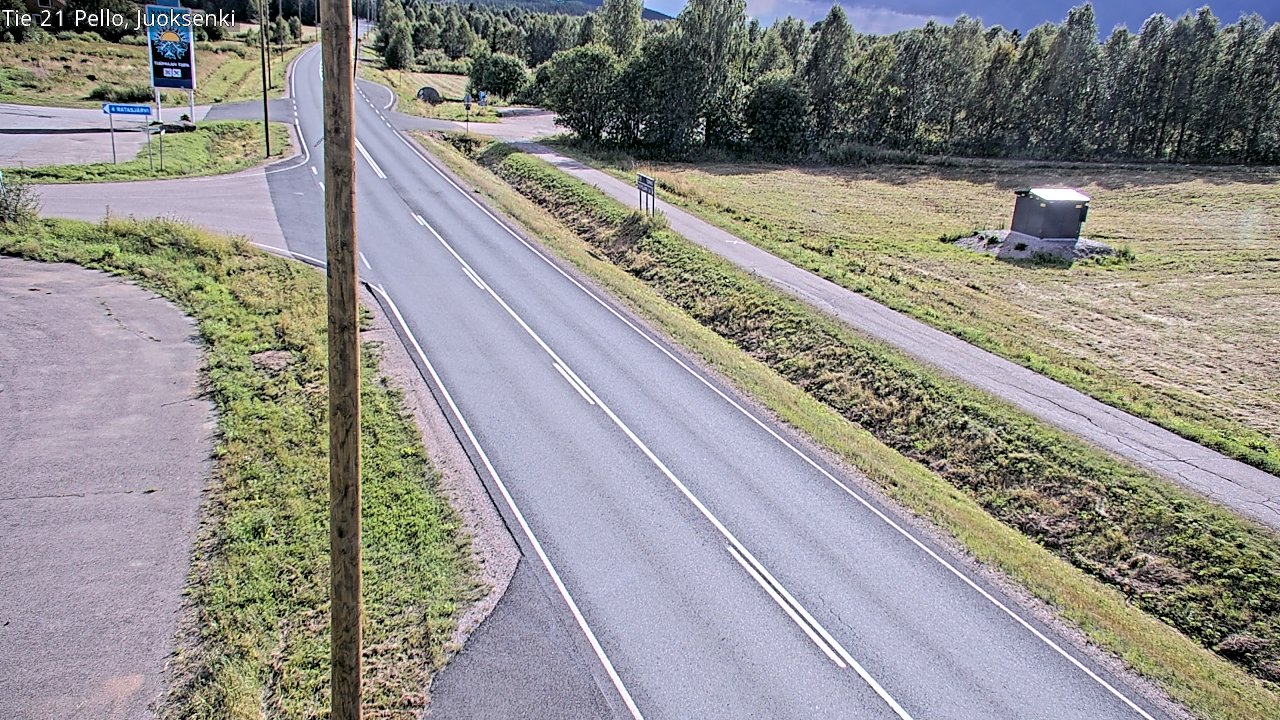 Kelikamerat Kuva Tie 21 Pello Juoksenki, Pello, Lappi