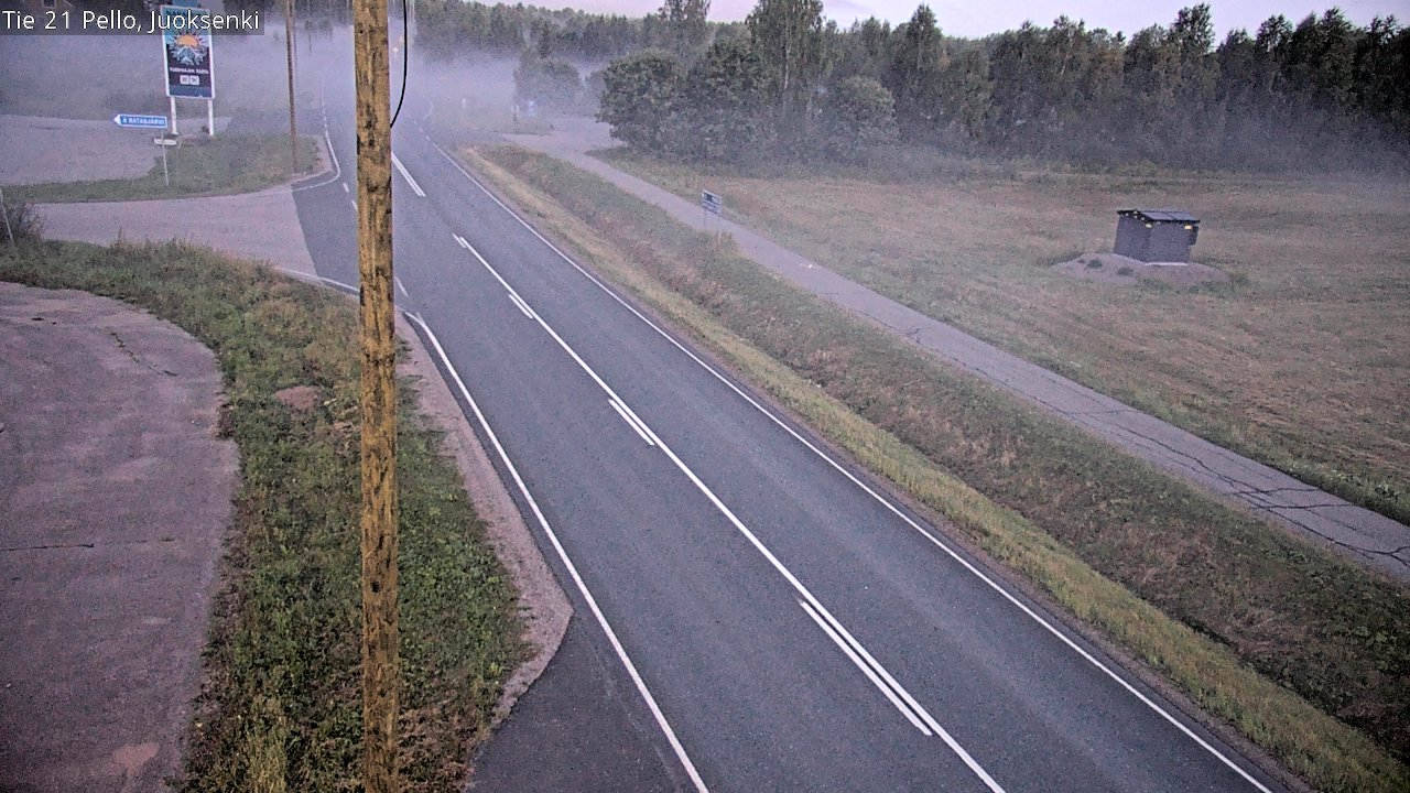 Kelikamerat Kuva Tie 21 Pello Juoksenki, Pello, Lappi