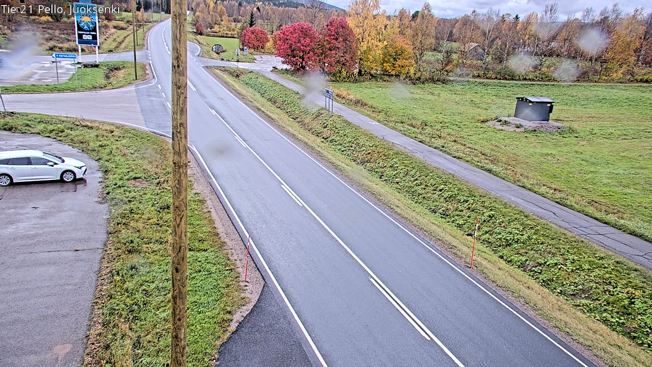 Kelikamerat Kuva Tie 21 Pello Juoksenki, Pello, Lappi