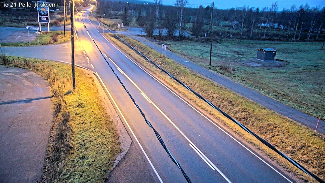 Kelikamerat Kuva Tie 21 Pello Juoksenki, Pello, Lappi