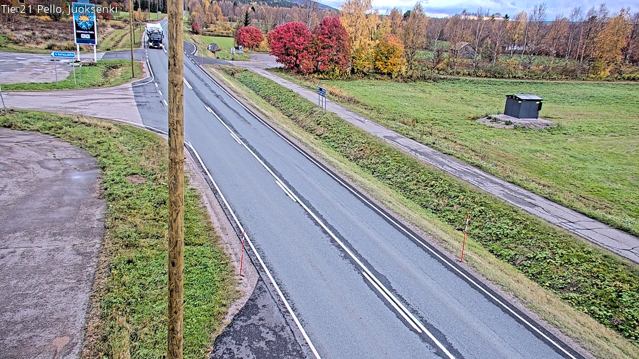 Kelikamerat Kuva Tie 21 Pello Juoksenki, Pello, Lappi