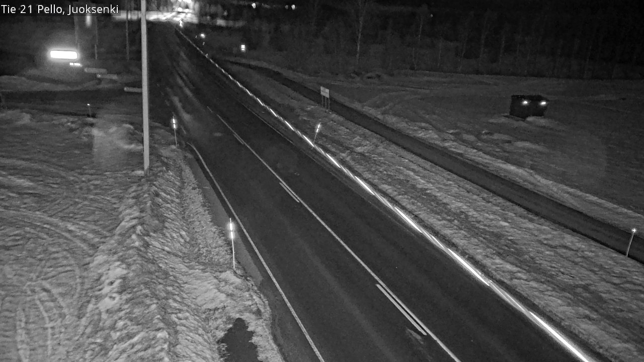 Kelikamerat Kuva Tie 21 Pello Juoksenki, Pello, Lappi