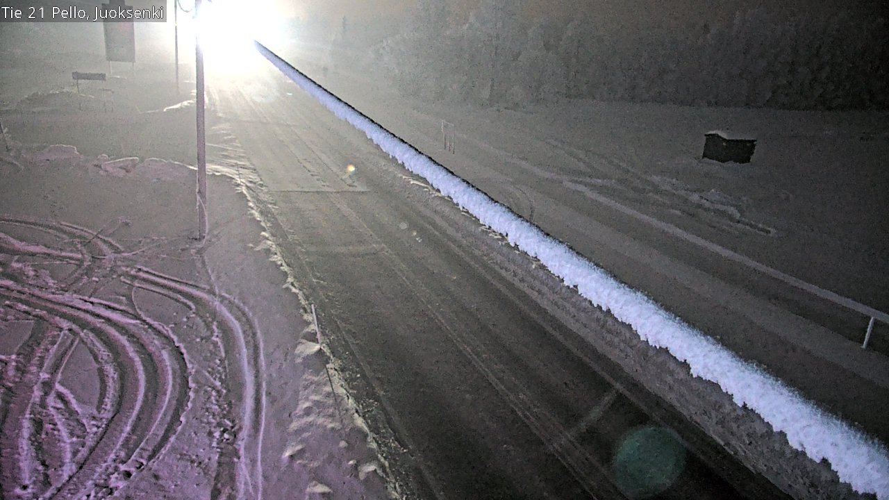 Kelikamerat Kuva Tie 21 Pello Juoksenki, Pello, Lappi