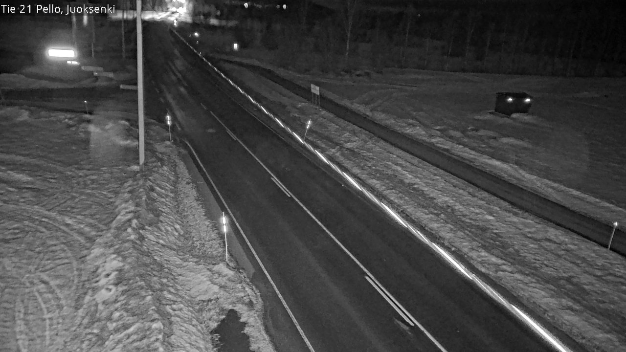 Kelikamerat Kuva Tie 21 Pello Juoksenki, Pello, Lappi