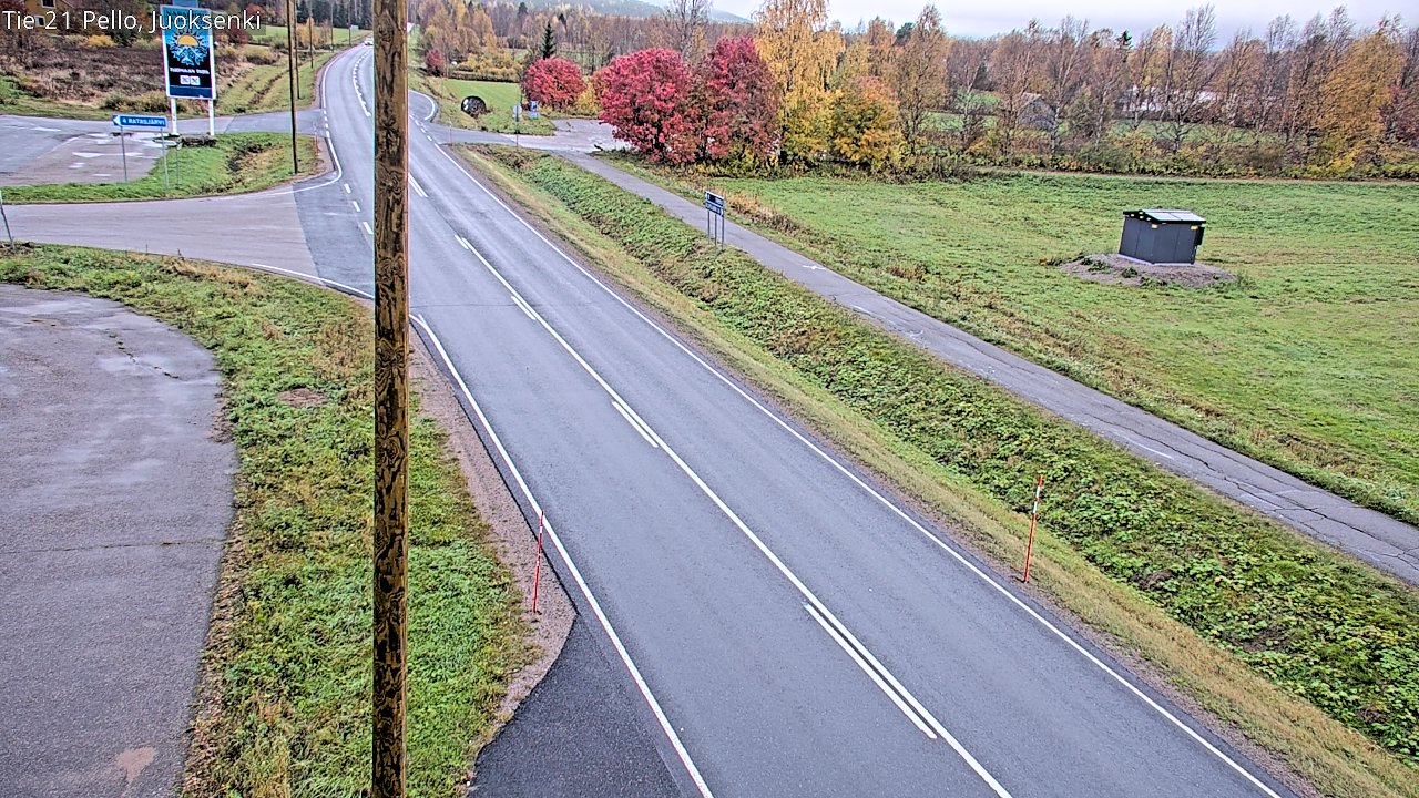 Kelikamerat Kuva Tie 21 Pello Juoksenki, Pello, Lappi