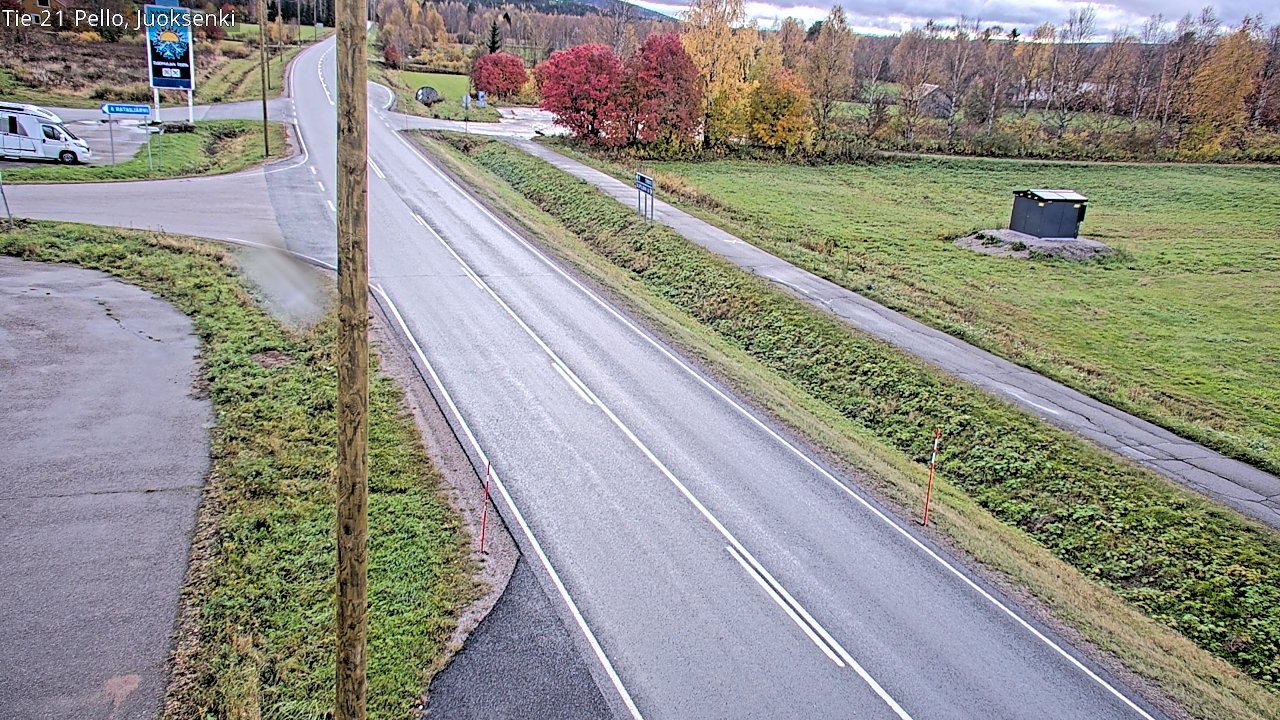 Kelikamerat Kuva Tie 21 Pello Juoksenki, Pello, Lappi