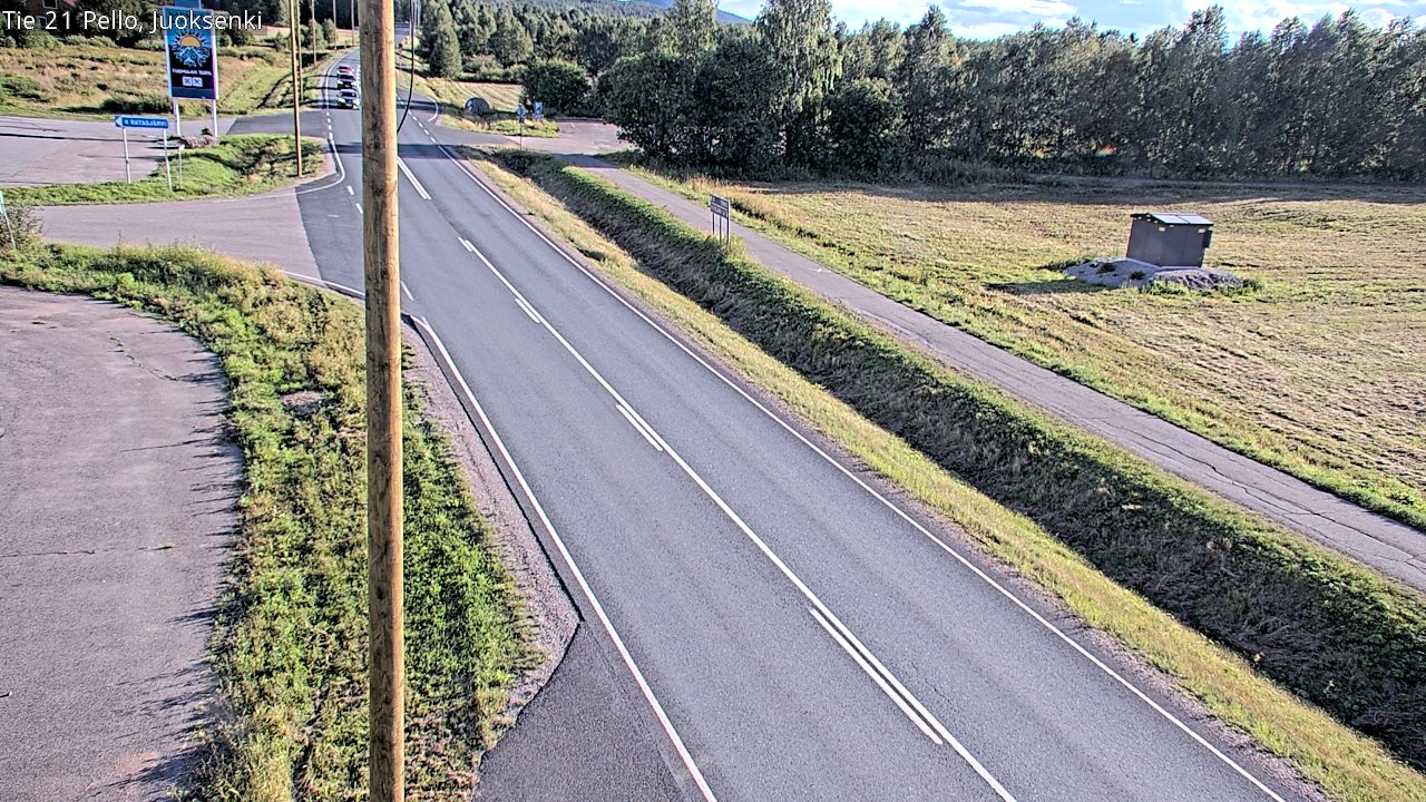 Kelikamerat Kuva Tie 21 Pello Juoksenki, Pello, Lappi