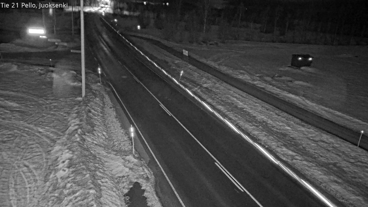 Kelikamerat Kuva Tie 21 Pello Juoksenki, Pello, Lappi