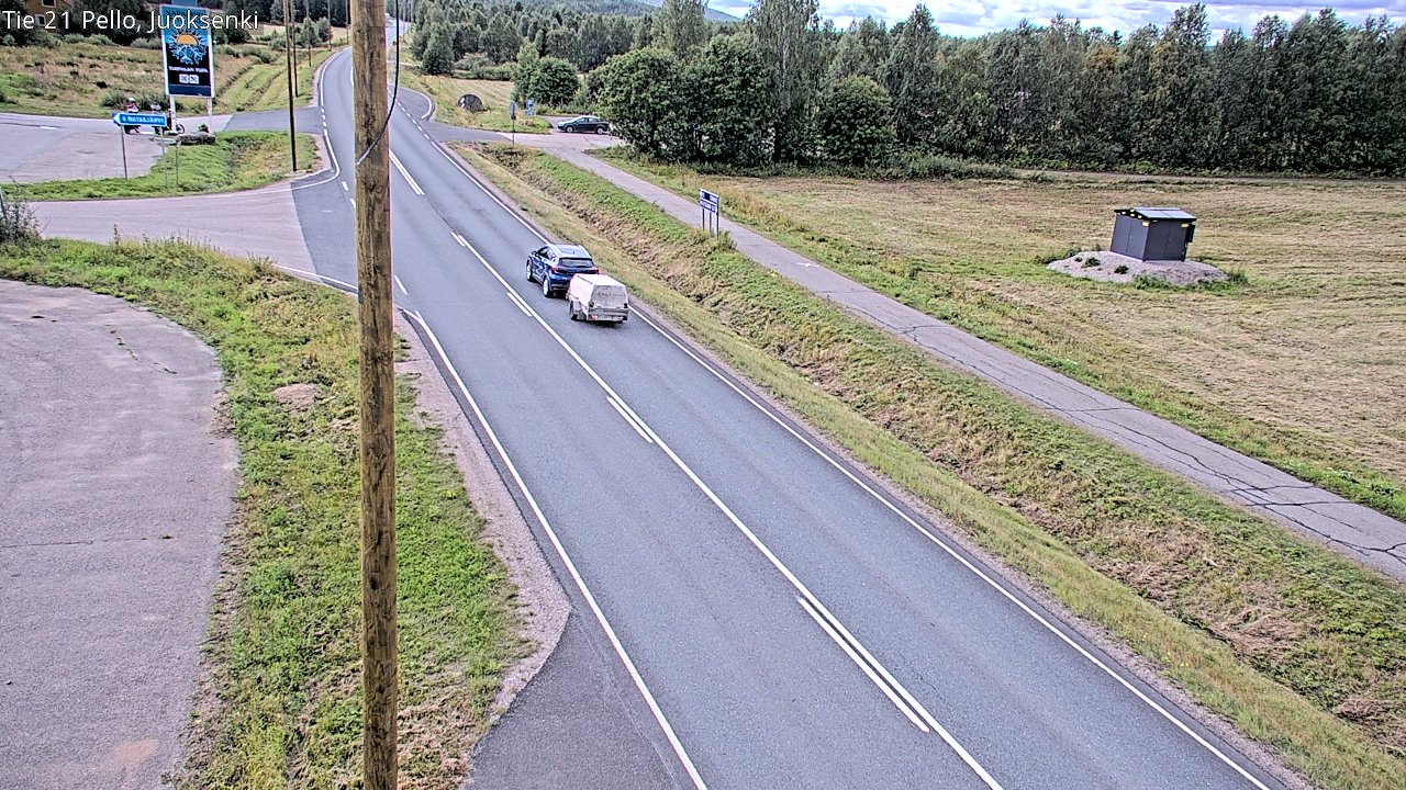 Kelikamerat Kuva Tie 21 Pello Juoksenki, Pello, Lappi