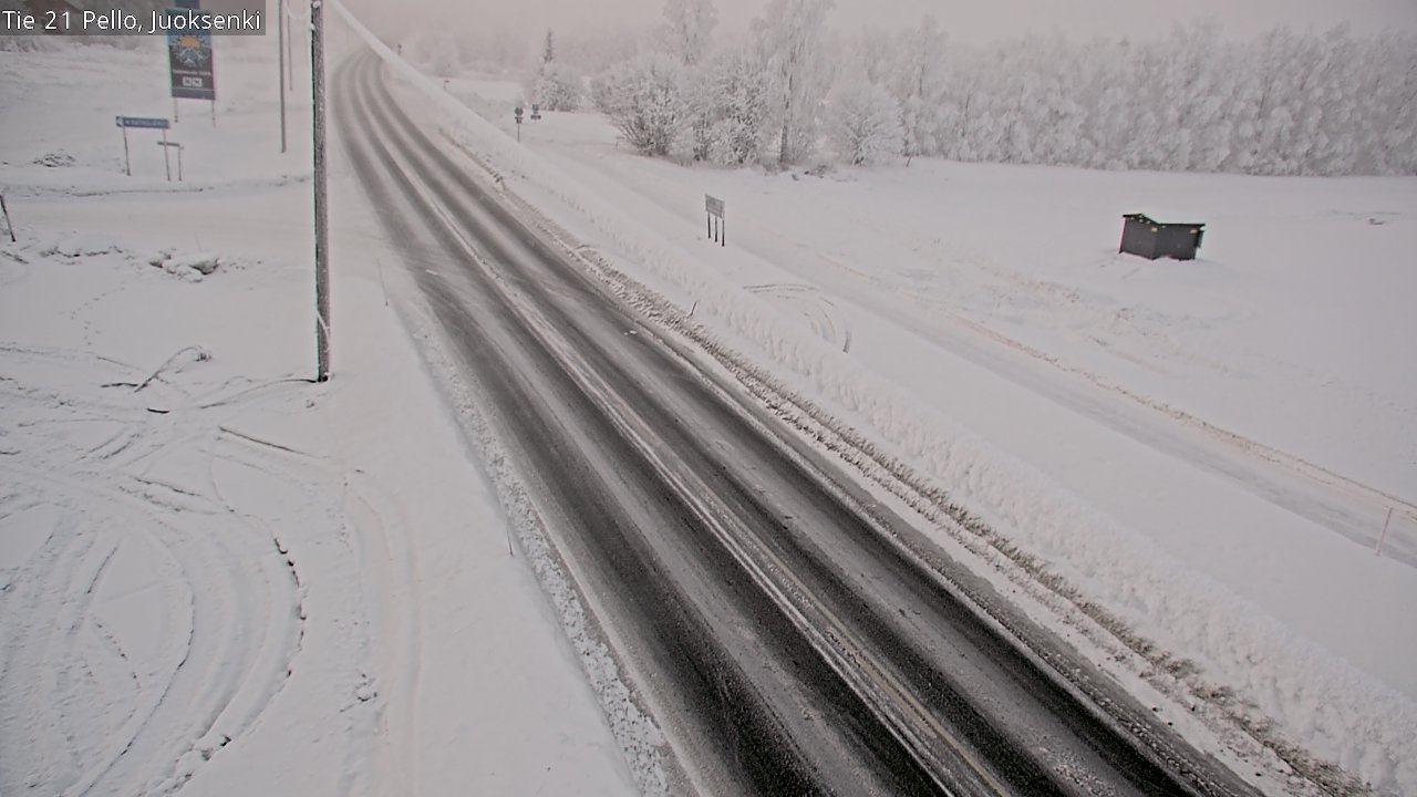 Kelikamerat Kuva Tie 21 Pello Juoksenki, Pello, Lappi