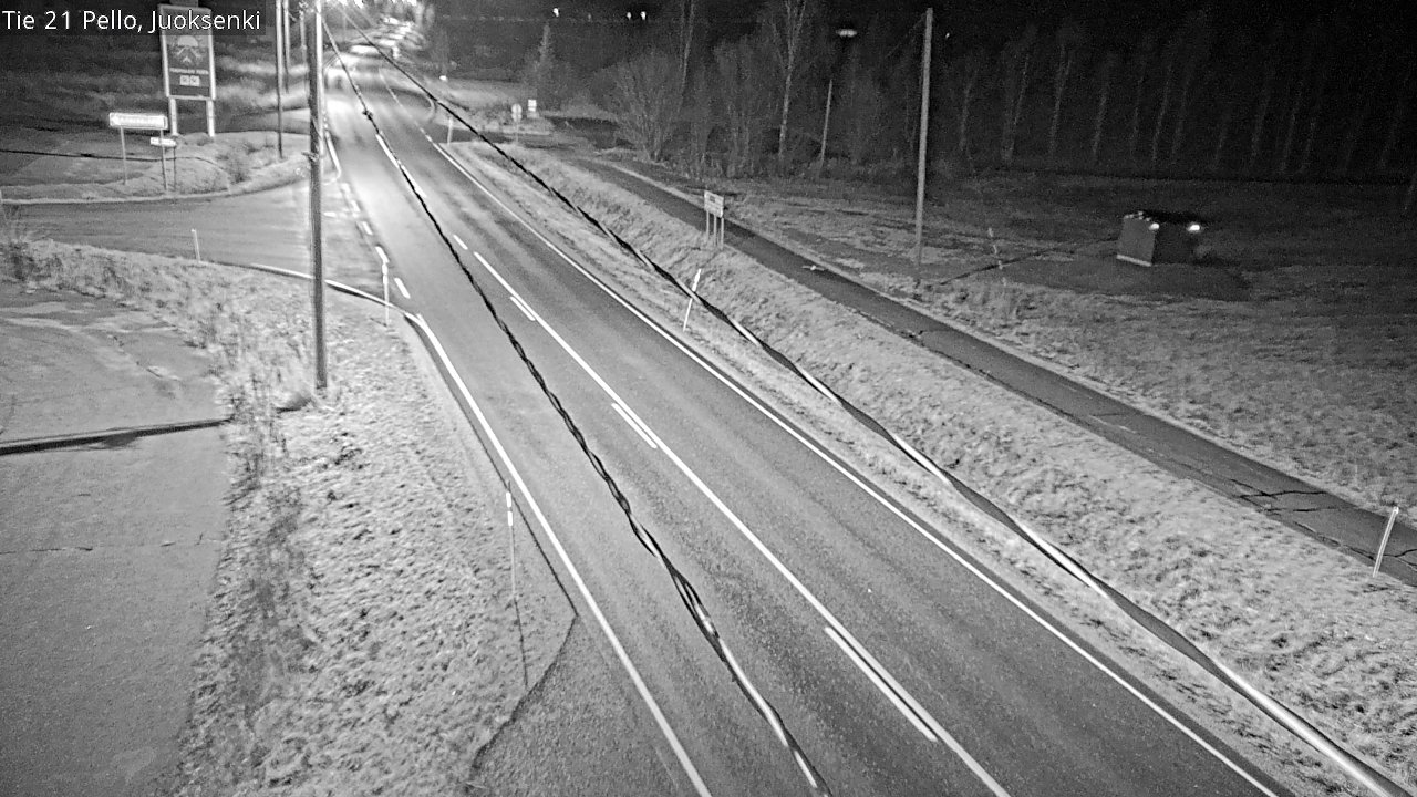 Kelikamerat Kuva Tie 21 Pello Juoksenki, Pello, Lappi