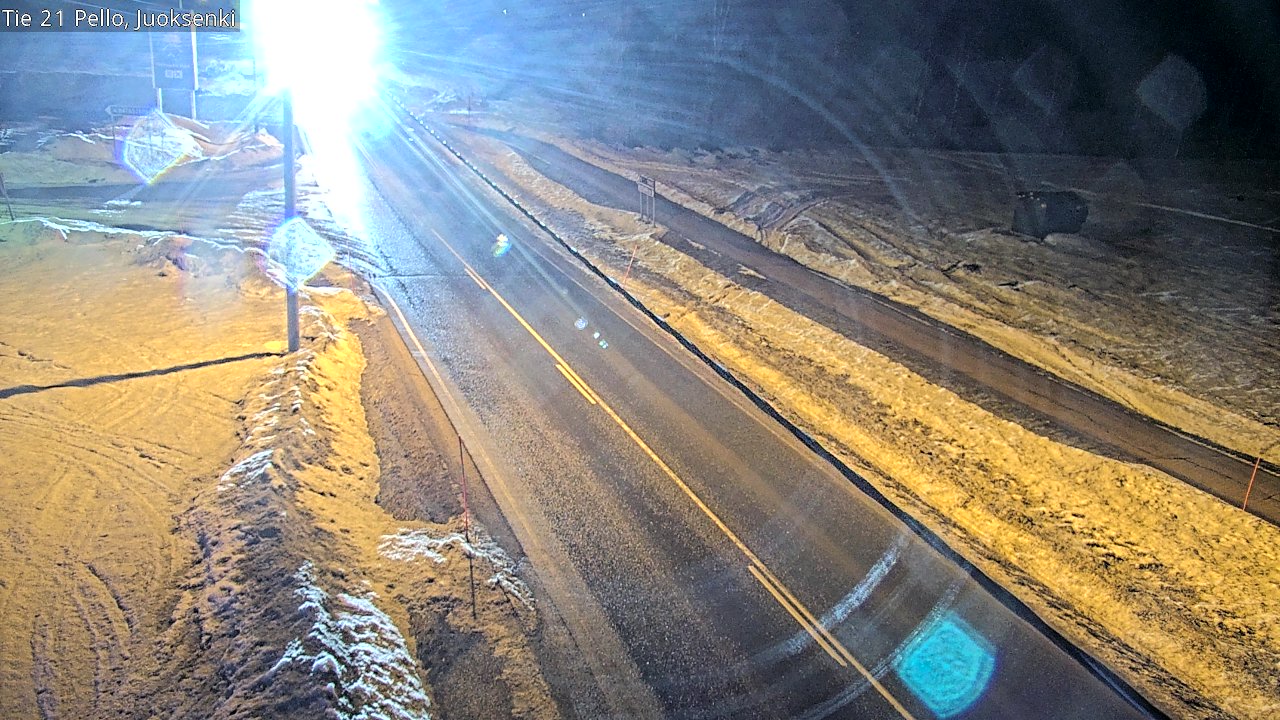 Kelikamerat Kuva Tie 21 Pello Juoksenki, Pello, Lappi