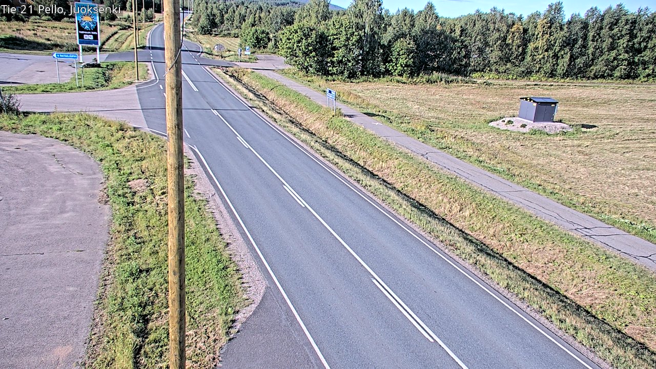Kelikamerat Kuva Tie 21 Pello Juoksenki, Pello, Lappi