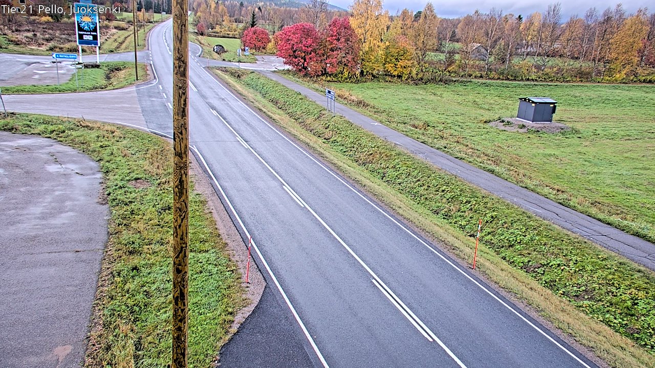 Kelikamerat Kuva Tie 21 Pello Juoksenki, Pello, Lappi