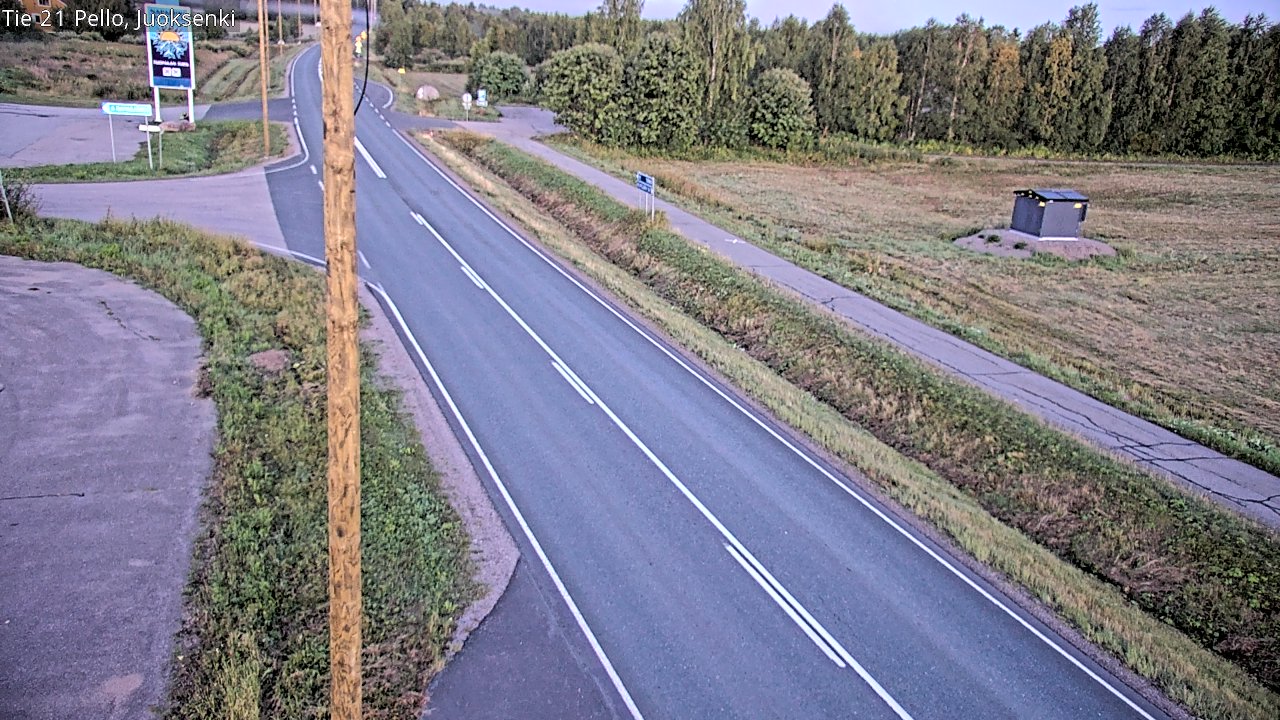 Kelikamerat Kuva Tie 21 Pello Juoksenki, Pello, Lappi