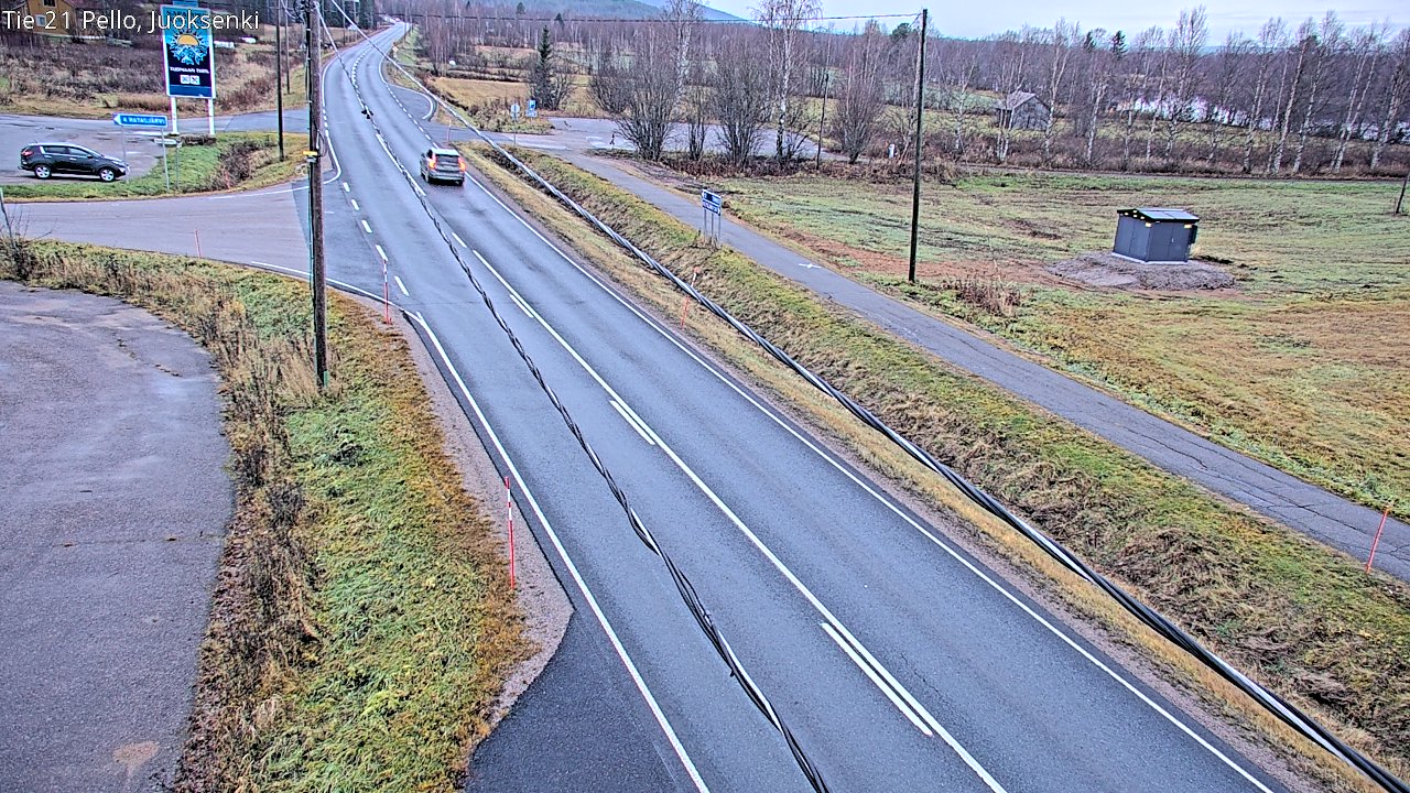 Kelikamerat Kuva Tie 21 Pello Juoksenki, Pello, Lappi