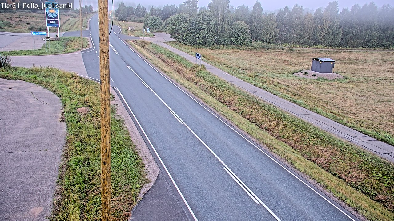 Kelikamerat Kuva Tie 21 Pello Juoksenki, Pello, Lappi