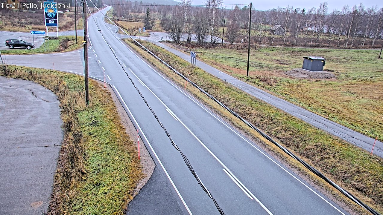 Kelikamerat Kuva Tie 21 Pello Juoksenki, Pello, Lappi