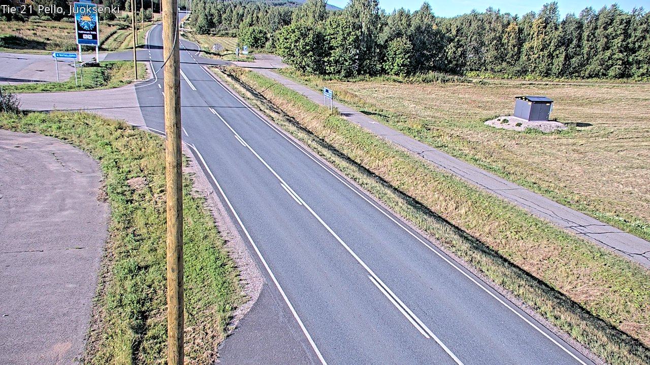 Kelikamerat Kuva Tie 21 Pello Juoksenki, Pello, Lappi