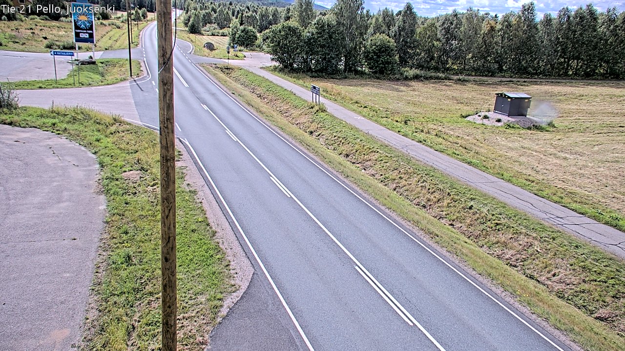 Kelikamerat Kuva Tie 21 Pello Juoksenki, Pello, Lappi