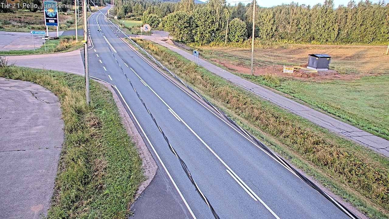 Kelikamerat Kuva Tie 21 Pello Juoksenki, Pello, Lappi