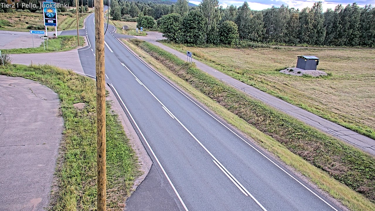 Kelikamerat Kuva Tie 21 Pello Juoksenki, Pello, Lappi
