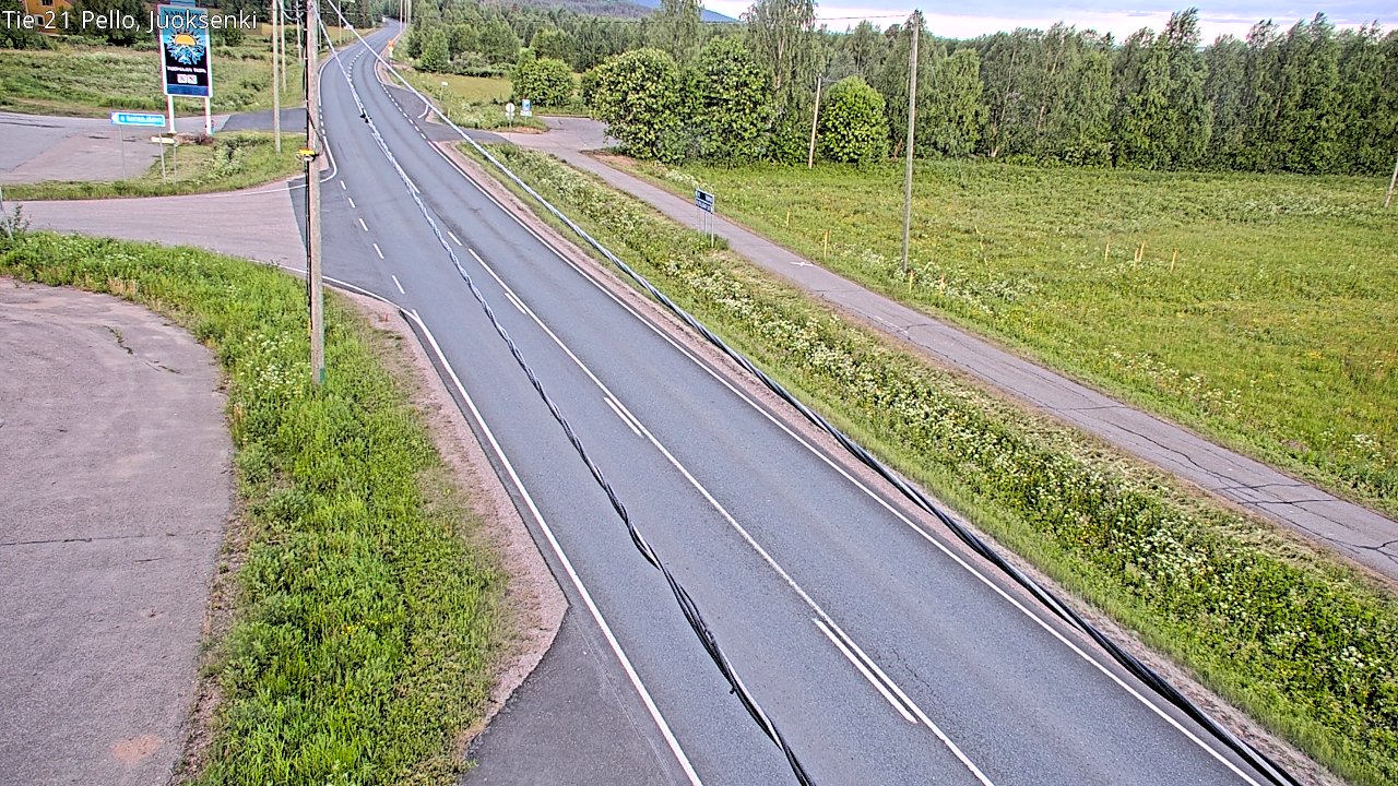 Kelikamerat Kuva Tie 21 Pello Juoksenki, Pello, Lappi