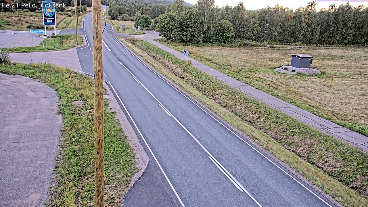 Kelikamerat Kuva Tie 21 Pello Juoksenki, Pello, Lappi