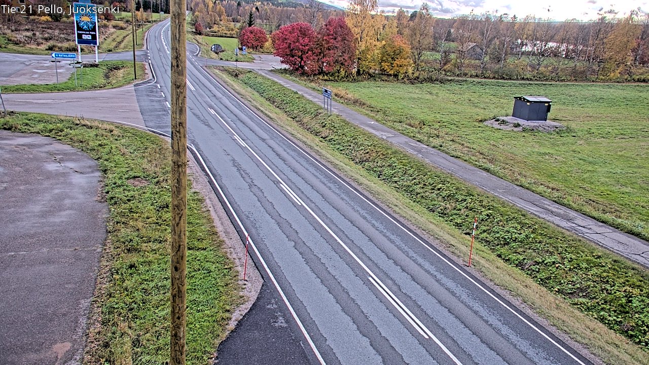 Kelikamerat Kuva Tie 21 Pello Juoksenki, Pello, Lappi