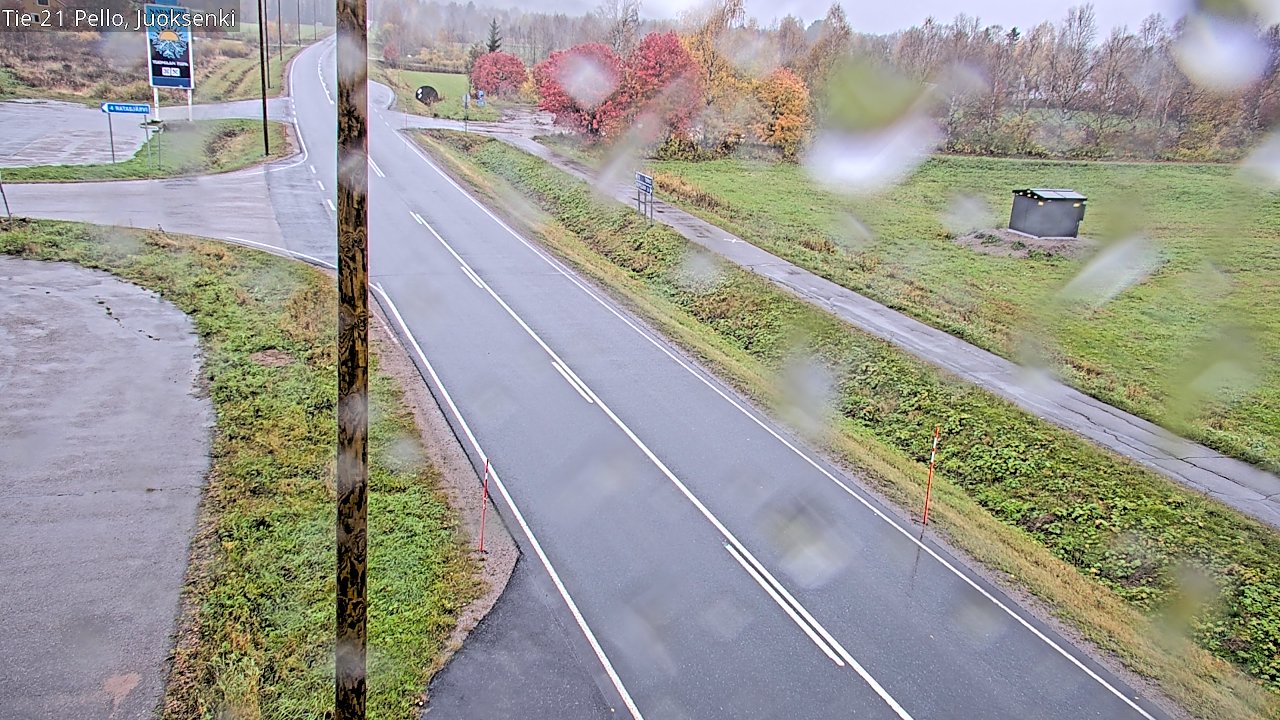 Weather Camera Image Road 21 Pello Juoksenki, Pello, Lappi
