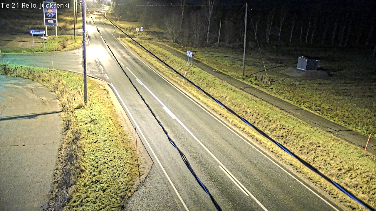 Kelikamerat Kuva Tie 21 Pello Juoksenki, Pello, Lappi