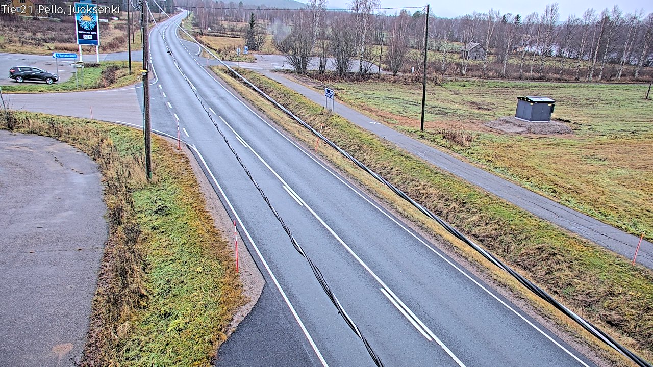 Kelikamerat Kuva Tie 21 Pello Juoksenki, Pello, Lappi