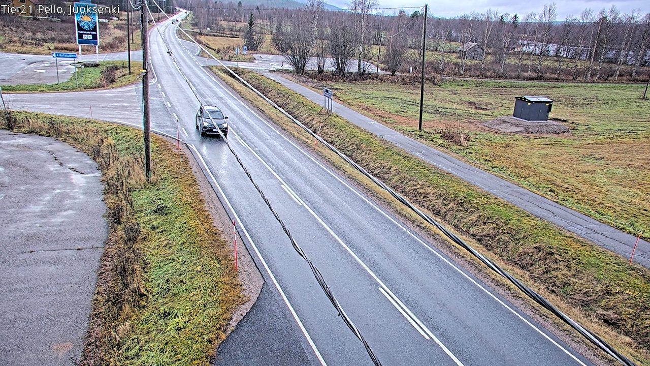 Kelikamerat Kuva Tie 21 Pello Juoksenki, Pello, Lappi